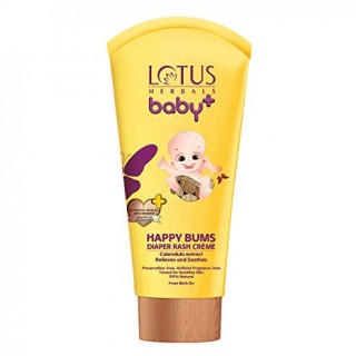 Lotus Herbals Baby Happy Bums Diaper Rash Crème 100gm